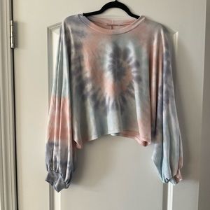 TieDye cropped top